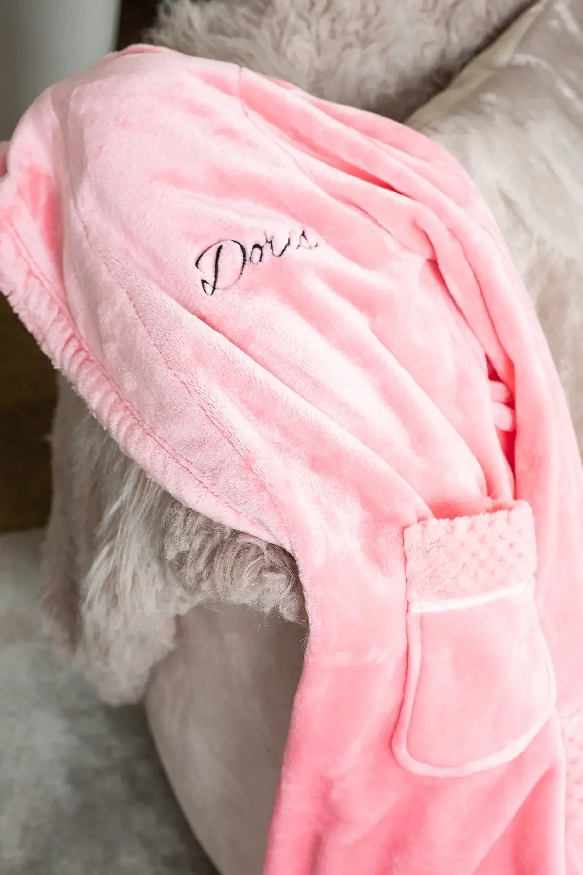 Women's Ultra Soft Plush Bathrobe - The Coin Has A Say