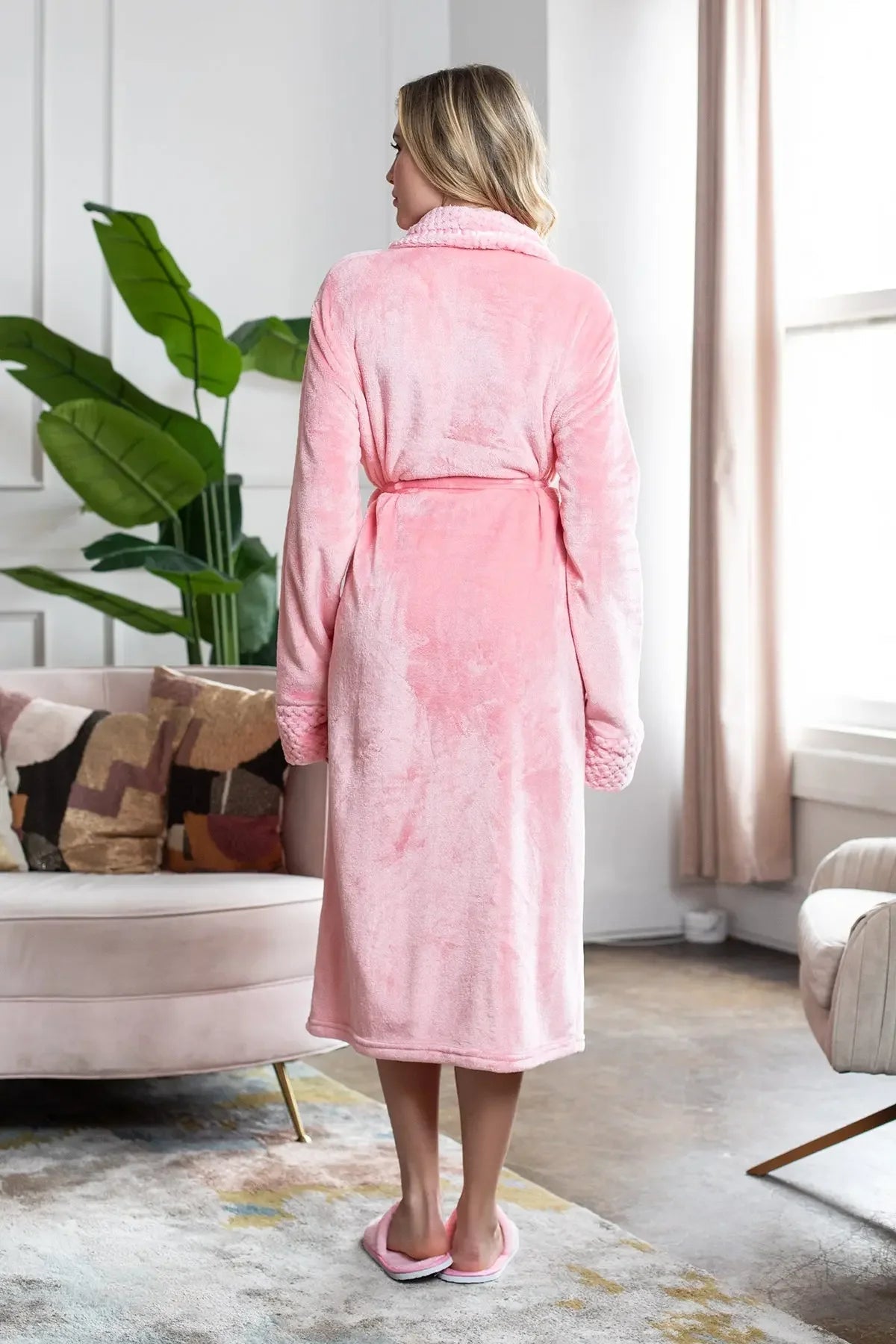 Women's Ultra Soft Plush Bathrobe - The Coin Has A Say