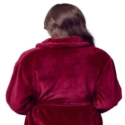 Women's Ultra Soft Plush Bathrobe - The Coin Has A Say