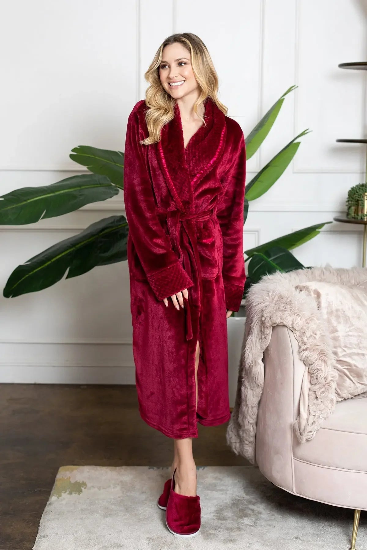 Women's Ultra Soft Plush Bathrobe - The Coin Has A Say