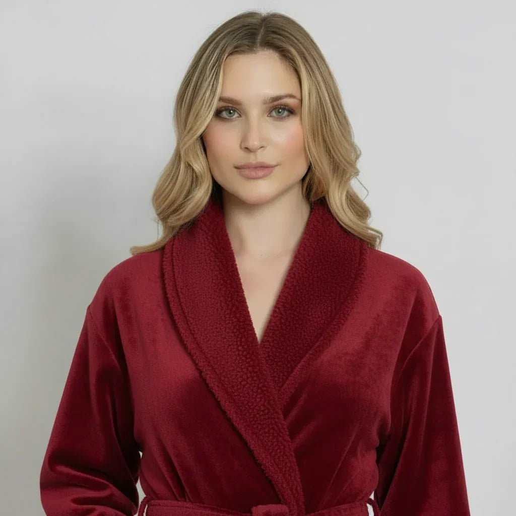 Women's Ultra Soft Plush Bathrobe - The Coin Has A Say