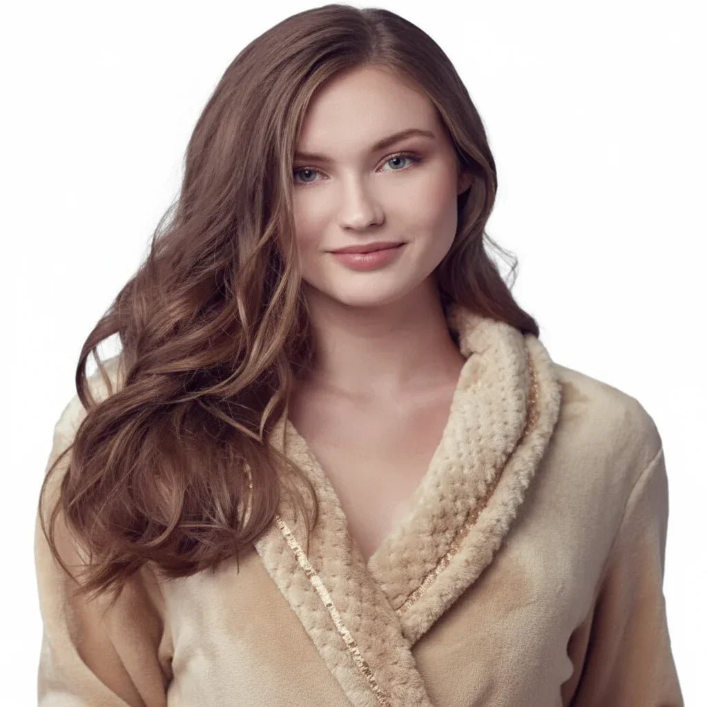Women's Ultra Soft Plush Bathrobe - The Coin Has A Say