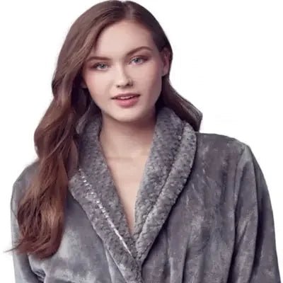 Women's Ultra Soft Plush Bathrobe - The Coin Has A Say