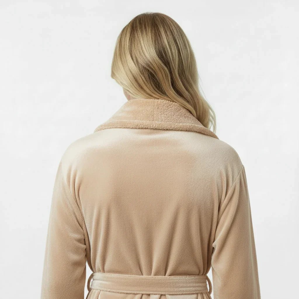 Women's Ultra Soft Plush Bathrobe - The Coin Has A Say