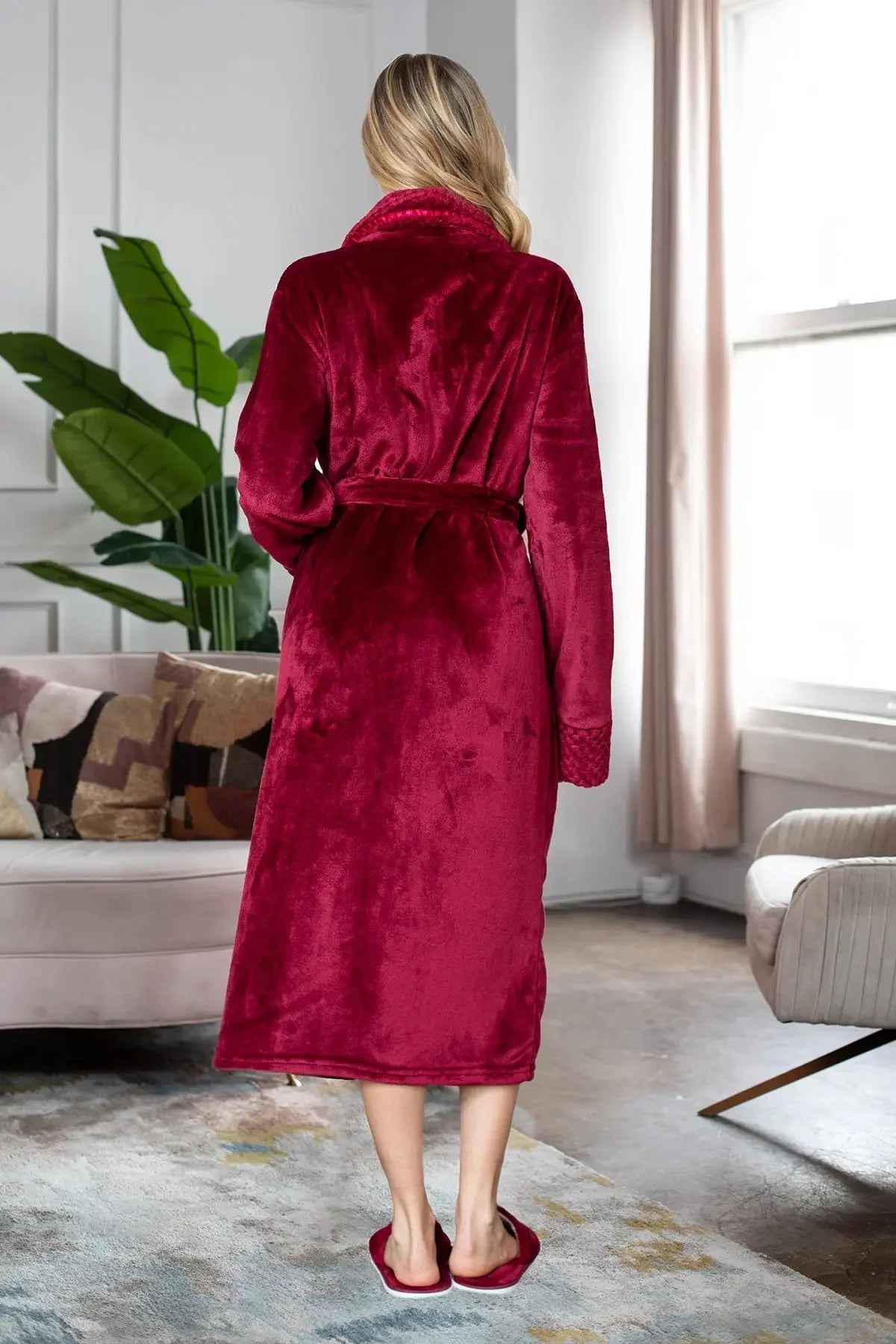 Women's Ultra Soft Plush Bathrobe - The Coin Has A Say