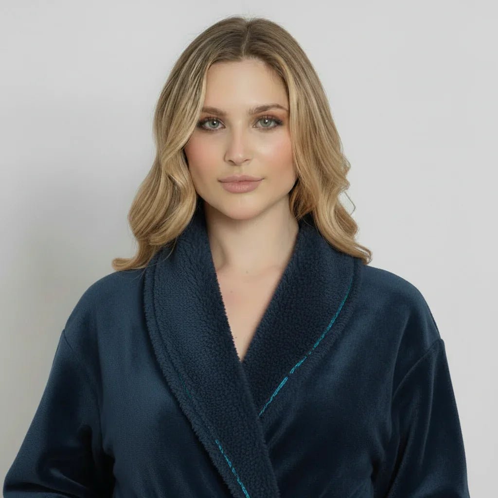 Women's Ultra Soft Plush Bathrobe - The Coin Has A Say