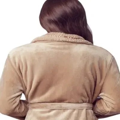Women's Ultra Soft Plush Bathrobe - The Coin Has A Say