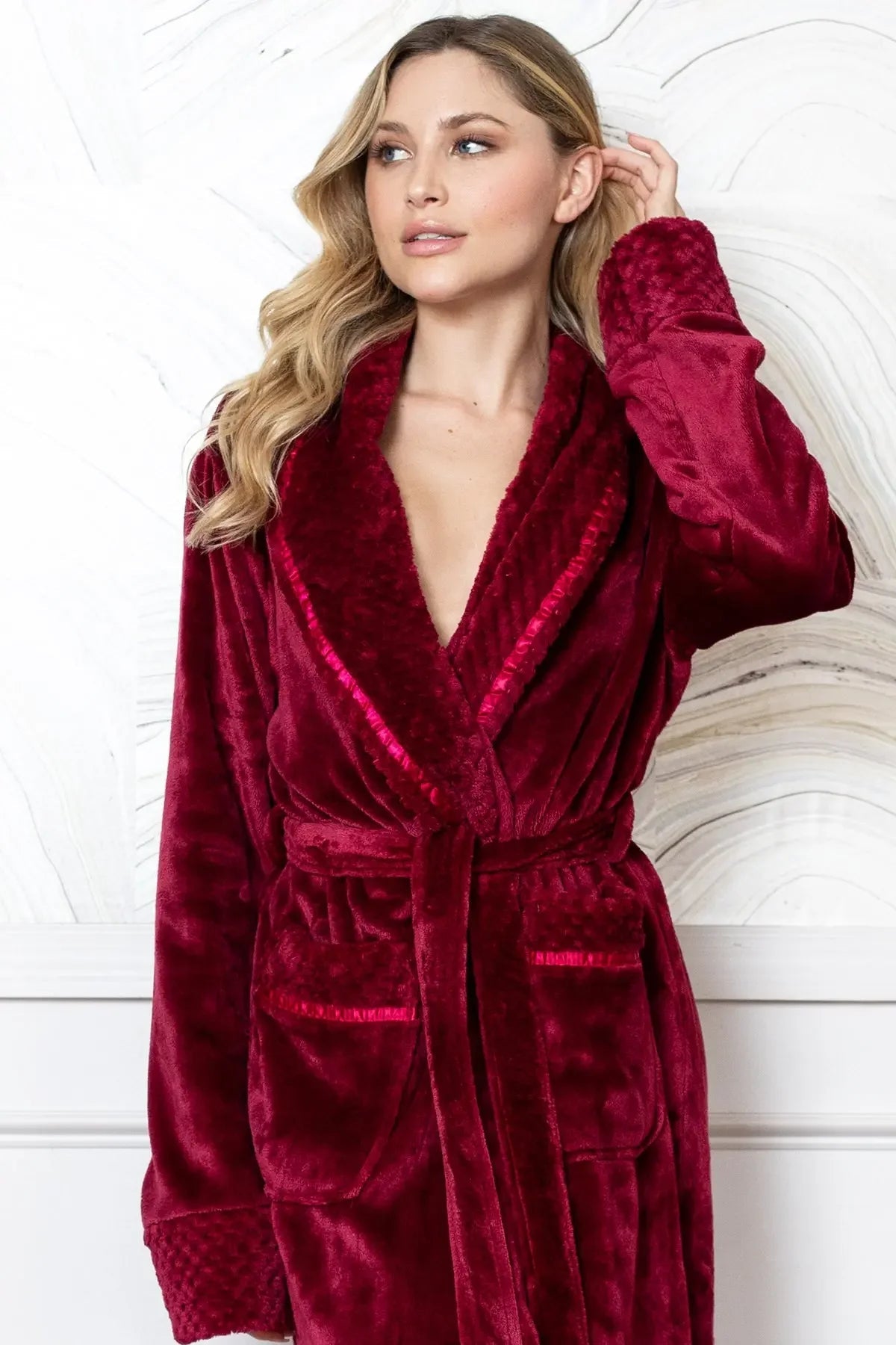 Women's Ultra Soft Plush Bathrobe - The Coin Has A Say